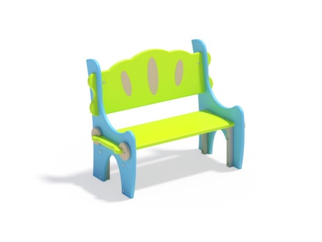 МФ 1.31 Скамейка со спинкой - цветовая схема -11,32