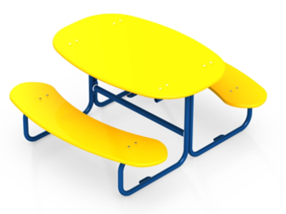 МФ 2.03 Столик со скамейками - цветовая схема -15